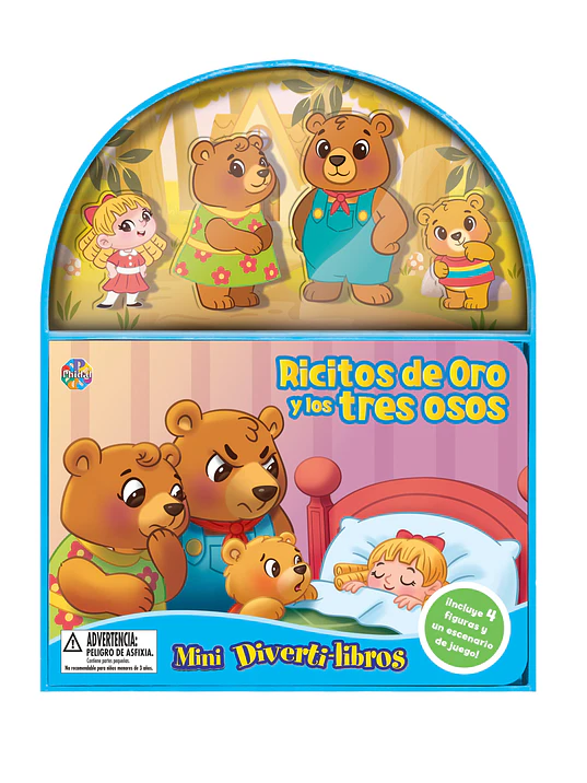 RICITOS DE ORO Y LOS TRES OSOS. MINI DIVERTI-LIBROS - PLANETA JUNIOR 1