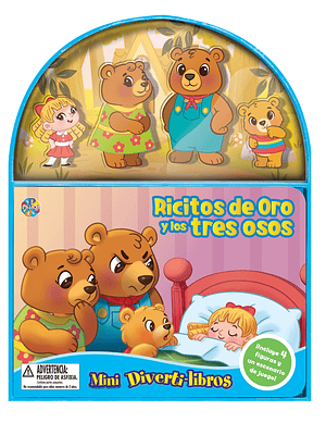 RICITOS DE ORO Y LOS TRES OSOS. MINI DIVERTI-LIBROS - PLANETA JUNIOR