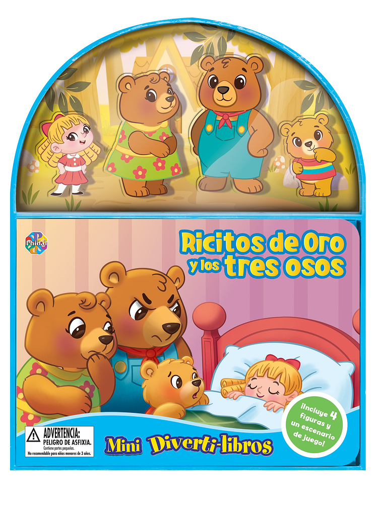 RICITOS DE ORO Y LOS TRES OSOS. MINI DIVERTI-LIBROS - PLANETA JUNIOR 1