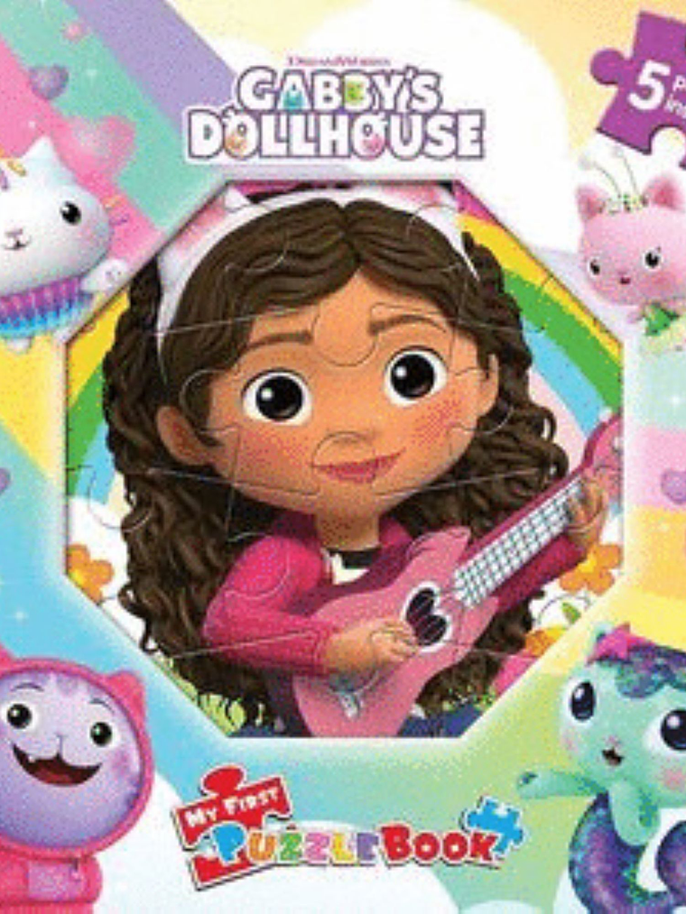 LA CASA DE MUNECAS DE GABBY. MI PRIMER LIBRO DE ROMPECABEZAS - PHIDAL 1
