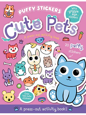 PUFFY STICKER CUTE PETS - PLANETA JUNIOR