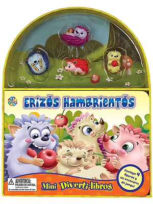 ERIZOS HAMBRIENTOS. MINI DIVERTI-LIBROS - PHIDAL