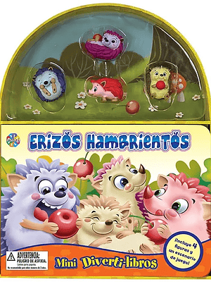 ERIZOS HAMBRIENTOS. MINI DIVERTI-LIBROS - PHIDAL
