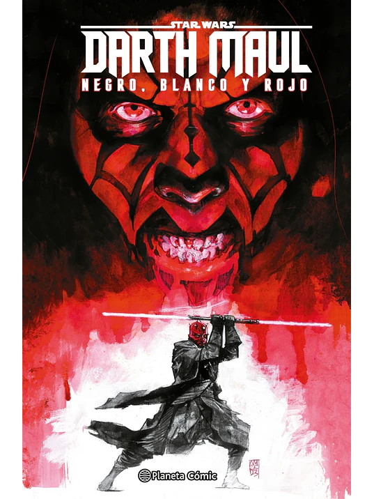 STAR WARS DARTH MAUL: BLANCO, NEGRO Y ROJO - PLANETA 1