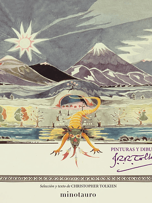 PINTURAS Y DIBUJOS DE JRR TOLKIEN - MINOTAURO