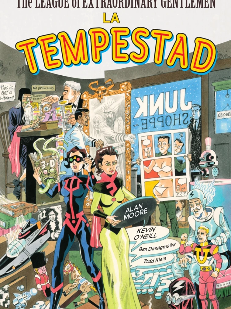THE LEAGUE OF EXTRAORDINARY GENTLEMEN VOL. 04 LA TEMPESTAD - PLANETA 1