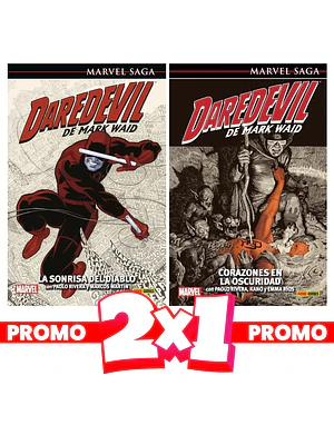 PACK MARVEL SAGA. DAREDEVIL DE MARK WAID 1 Y 2 - PANINI ESPAÑA
