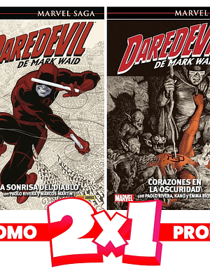 PACK MARVEL SAGA. DAREDEVIL DE MARK WAID 1 Y 2 - PANINI ESPAÑA