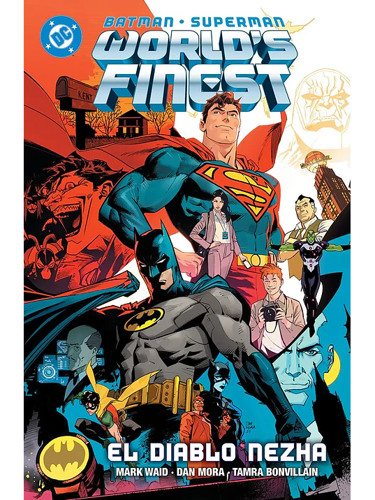 AMANECER DE DC. BATMAN/SUPERMAN WORLD'S FINEST 01: EL DIABLO NEZHA. DC PREMIERE - PANINI ESPAÑA 1