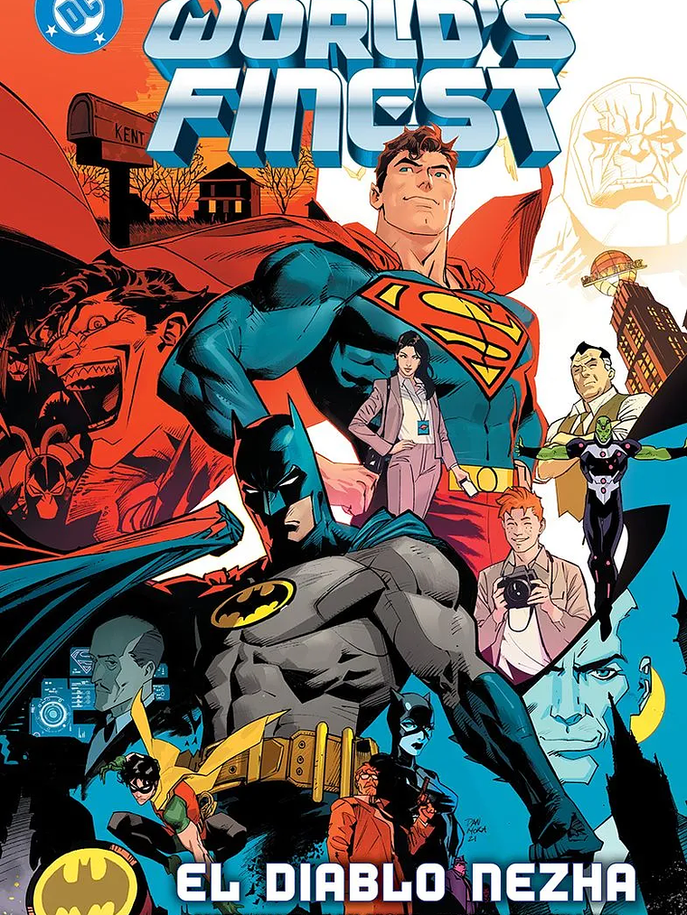 AMANECER DE DC. BATMAN/SUPERMAN WORLD'S FINEST 01: EL DIABLO NEZHA. DC PREMIERE - PANINI ESPAÑA 1