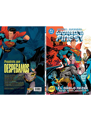AMANECER DE DC. BATMAN/SUPERMAN WORLD'S FINEST 01: EL DIABLO NEZHA. DC PREMIERE - PANINI ESPAÑA