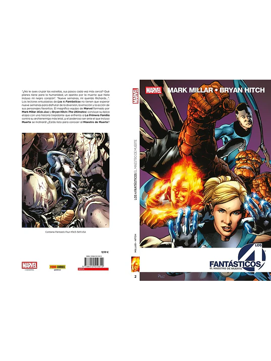 MARVEL ESSENTIALS 24. LOS 4 FANTÁSTICOS DE MARK MILLAR Y BRYAN HITCH 2 DE 2 - PANINI ESPAÑA 2
