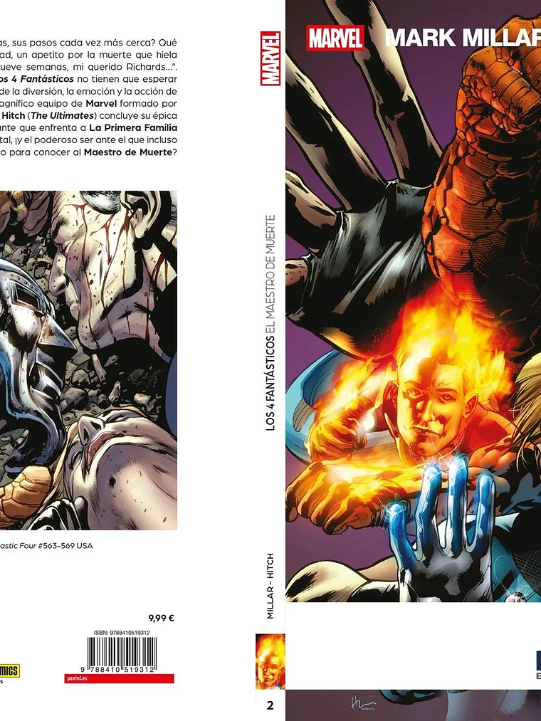 MARVEL ESSENTIALS 24. LOS 4 FANTÁSTICOS DE MARK MILLAR Y BRYAN HITCH 2 DE 2 - PANINI ESPAÑA 2