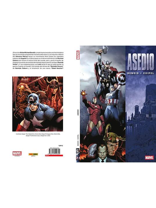 MARVEL ESSENTIALS 23. ASEDIO - PANINI ESPAÑA 2