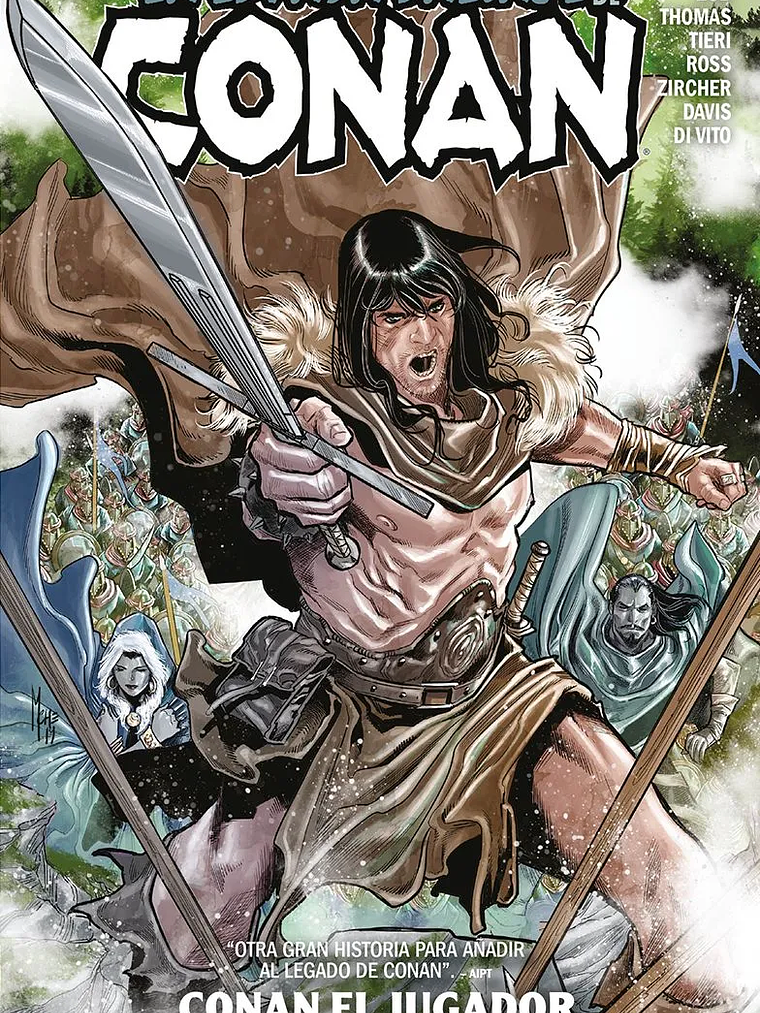 LA ESPADA SALVAJE DE CONAN 02: CONAN EL JUGADOR. MARVEL PREMIERE - PANINI ESPAÑA 1