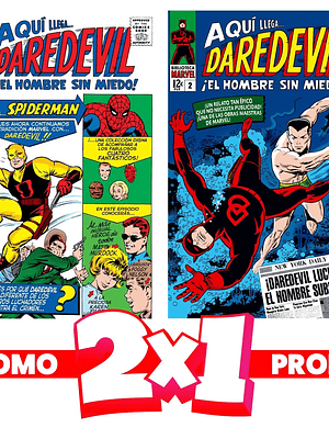 PACK BIBLIOTECA MARVEL. DAREDEVIL 1 Y 2 - PANINI ESPAÑA