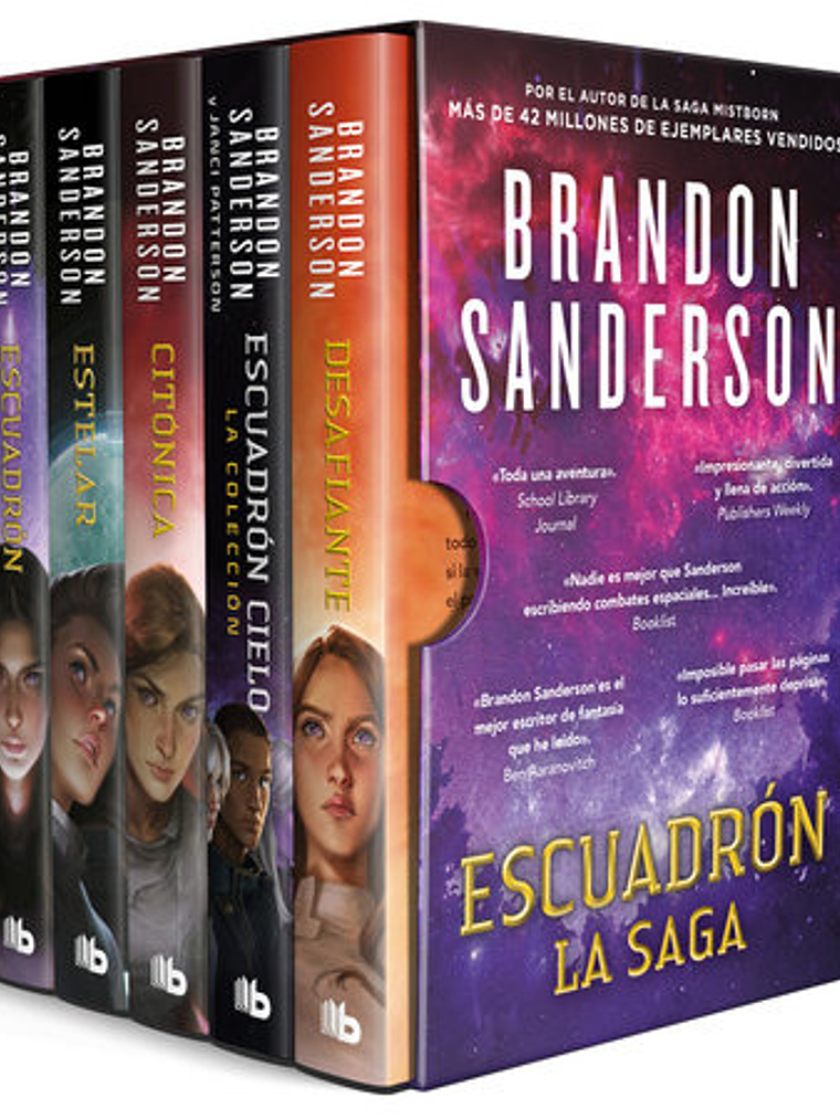 ESTUCHE ESCUADRON LA SAGA - DEBOLSILLO 1