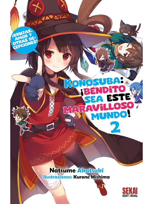 KONOSUBA: BENDITO SEA ESTE MARAVILLOSO MUNDO 02 NOVELA - SEKAI 1