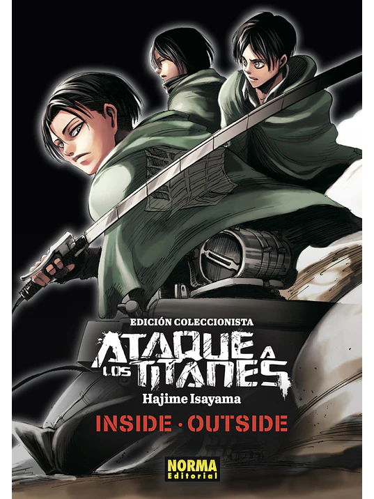 ATAQUE A LOS TITANES INSIDE + OUTSIDE EDICIÓN COLECCIONISTA 1