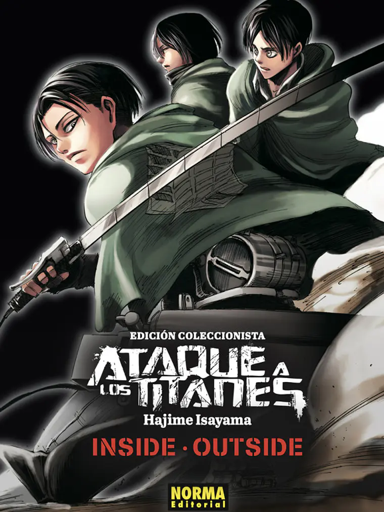 ATAQUE A LOS TITANES INSIDE + OUTSIDE EDICIÓN COLECCIONISTA 1