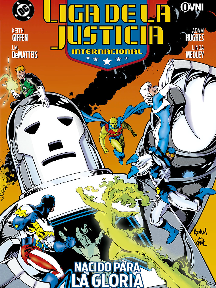 LIGA DE LA JUSTICIA INTERNACIONAL VOL. 07: NACIDO PARA LA GLORIA 1