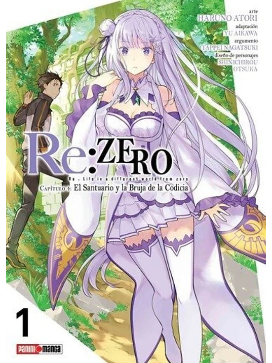 RE ZERO CHAPTER FOUR 01 - PANINI ARGENTINA 1