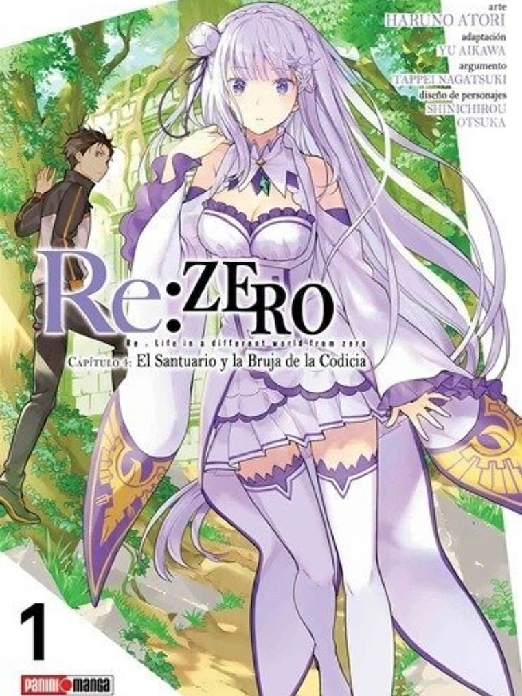 RE ZERO CHAPTER FOUR 01 - PANINI ARGENTINA 1