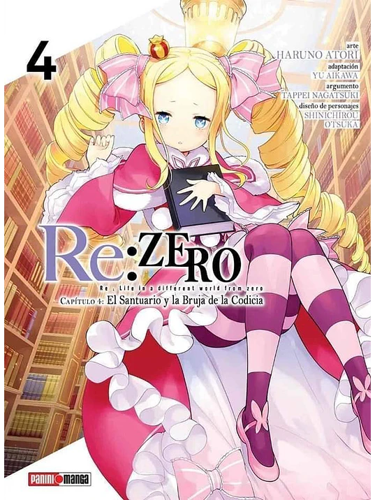 RE ZERO CHAPTER FOUR 04 - PANINI ARGENTINA 1
