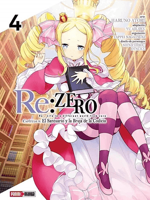 RE ZERO CHAPTER FOUR 04 - PANINI ARGENTINA
