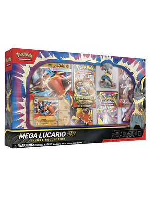 POKEMON MEGA LUCARIO EX FIGURE COLLECTION - INGLÉS