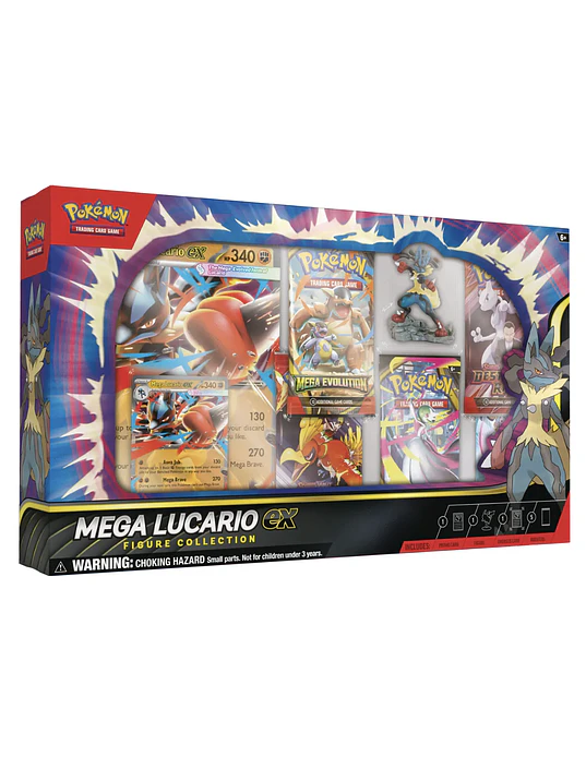 POKEMON MEGA LUCARIO EX FIGURE COLLECTION - INGLÉS 1
