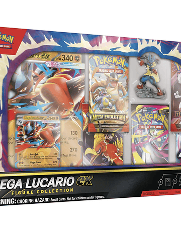 POKEMON MEGA LUCARIO EX FIGURE COLLECTION - INGLÉS