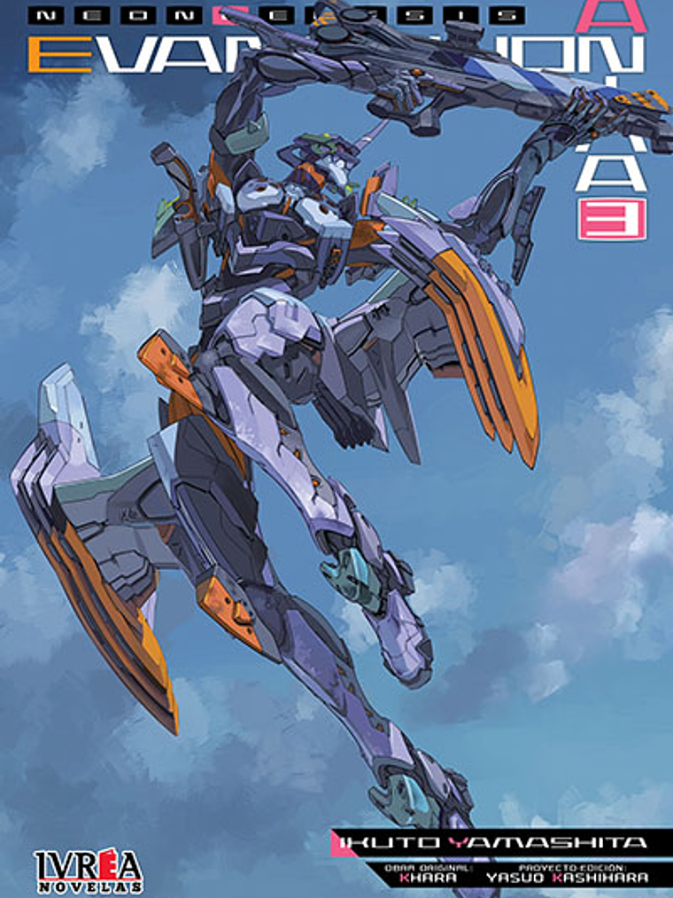 EVANGELION: ANIMA 03. NOVELA - IVREA ARGENTINA 1