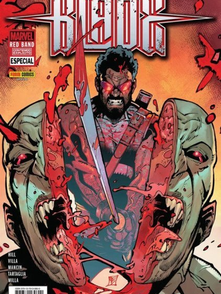 BLADE (RED BAND). MARVEL ONE-SHOT - PANINI ESPAÑA 1