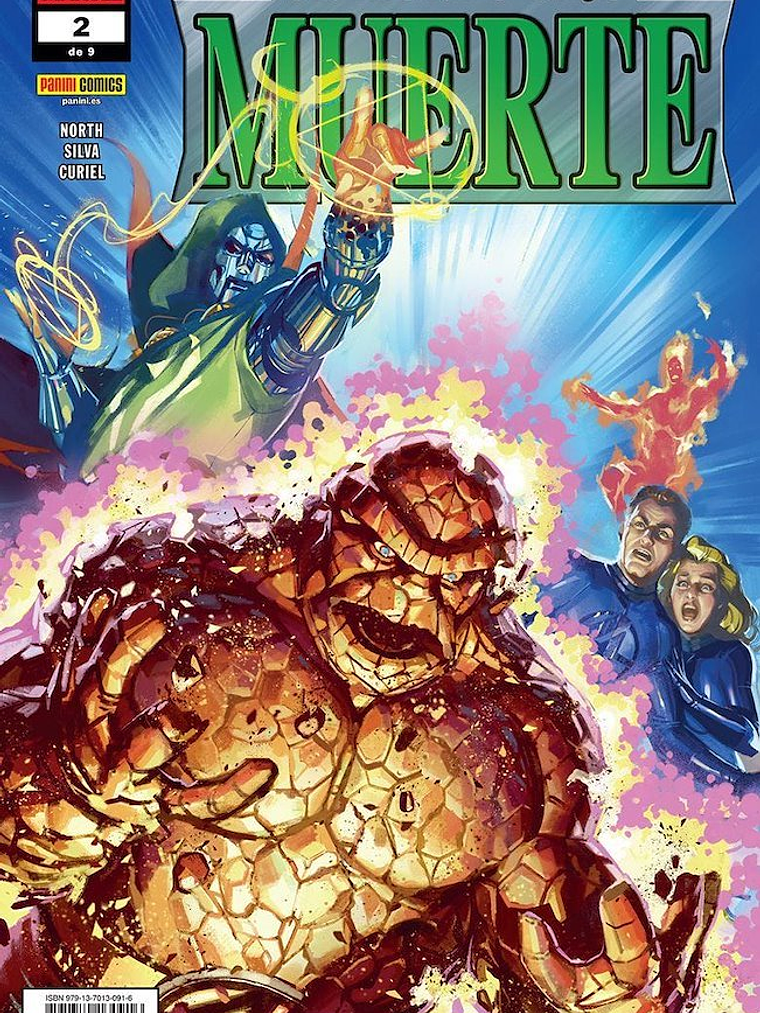 UN MUNDO BAJO MUERTE NÚM. 2 DE 9 - PANINI ESPAÑA 1