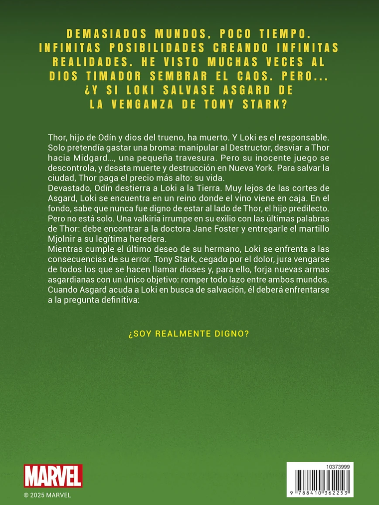 WHAT IF... ¿Y SI LOKI FUERA DIGNO DE ASGARD? - CROSSBOOK 2