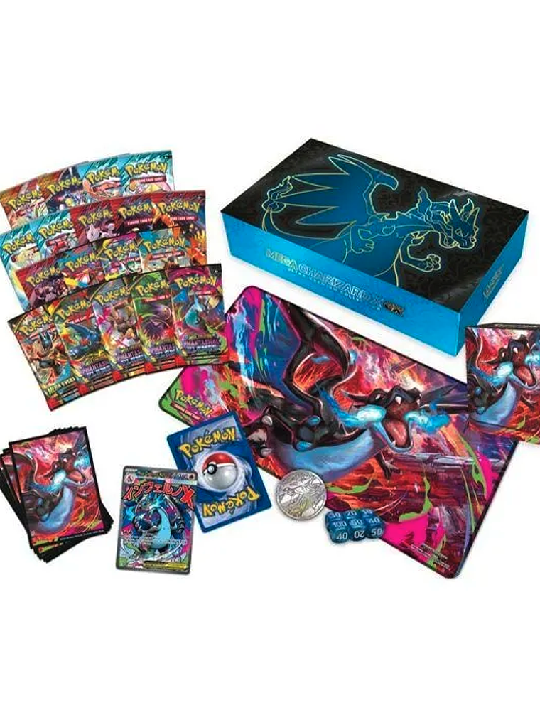 POKEMON COLECCIÓN ULTRA PREMIUM MEGA CHARIZARD X EX - ESPAÑOL 2