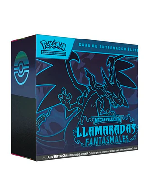 POKEMON LLAMARADAS FANTASMALES CAJA DE ENTRENADOR ELITE - ESPAÑOL