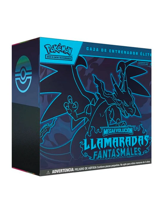 POKEMON LLAMARADAS FANTASMALES CAJA DE ENTRENADOR ELITE - ESPAÑOL 1