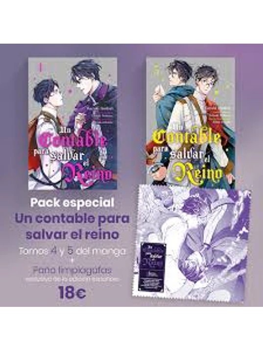 UN CONTABLE PARA SALVAR EL REINO VOL. 4 Y VOL. 5 PACK - TOMODOMO 1