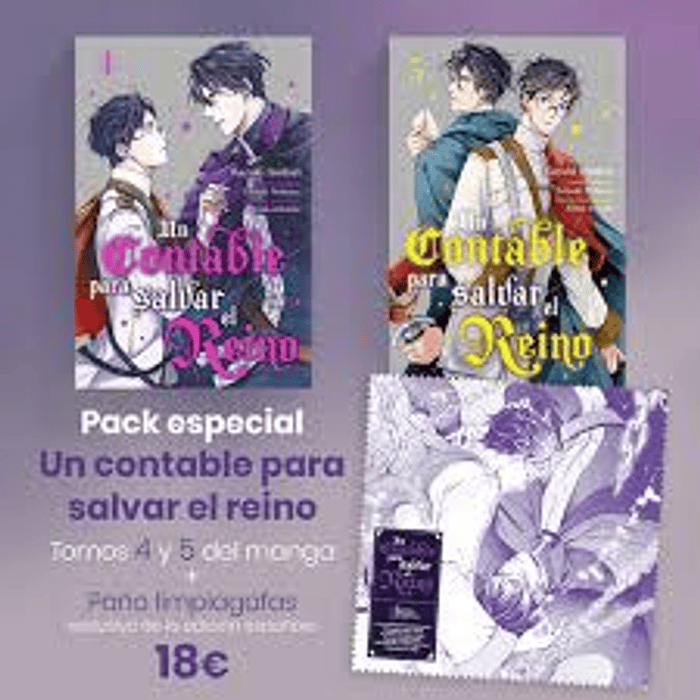 UN CONTABLE PARA SALVAR EL REINO VOL. 4 Y VOL. 5 PACK - TOMODOMO