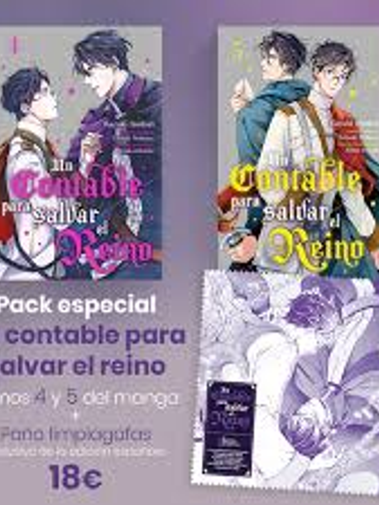UN CONTABLE PARA SALVAR EL REINO VOL. 4 Y VOL. 5 PACK - TOMODOMO 1