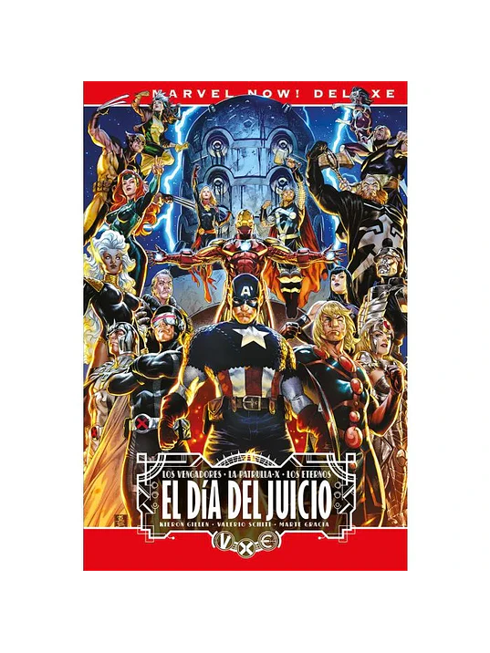 A.V.X.: EL DÍA DEL JUICIO. MARVEL DELUXE - PANINI ESPAÑA 1