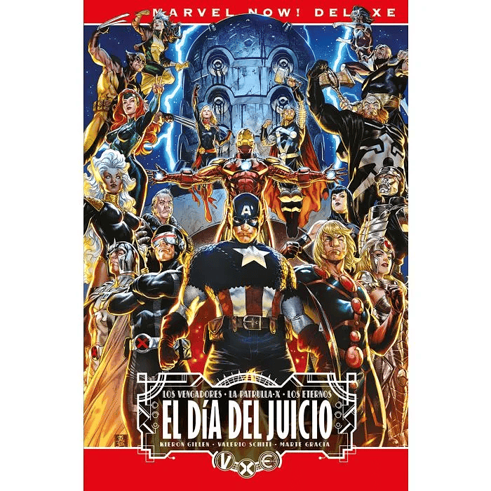 A.V.X.: EL DÍA DEL JUICIO. MARVEL DELUXE - PANINI ESPAÑA 1