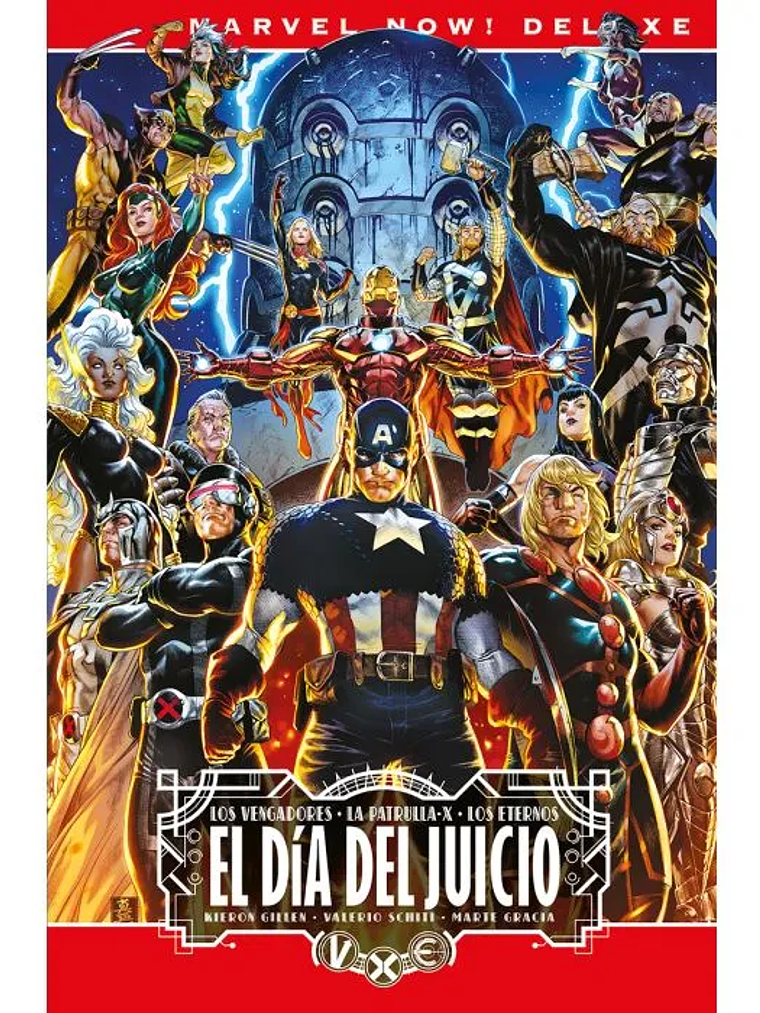 A.V.X.: EL DÍA DEL JUICIO. MARVEL DELUXE - PANINI ESPAÑA 1