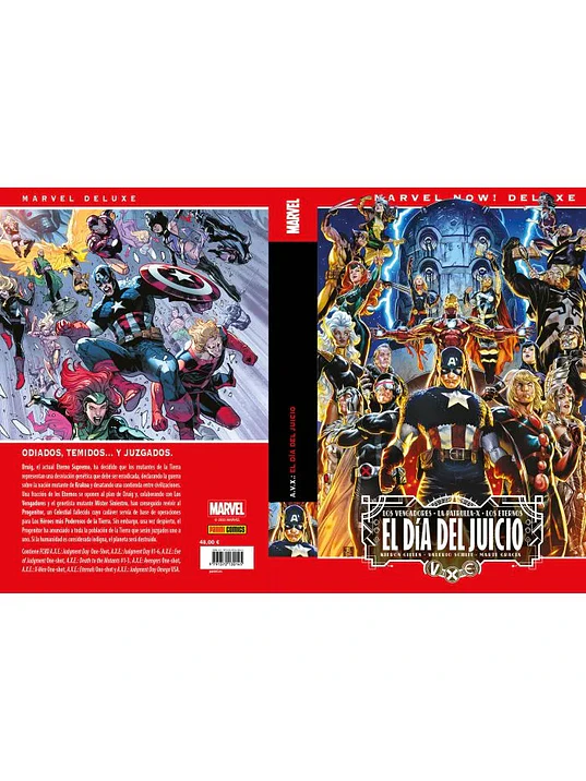 A.V.X.: EL DÍA DEL JUICIO. MARVEL DELUXE - PANINI ESPAÑA 2