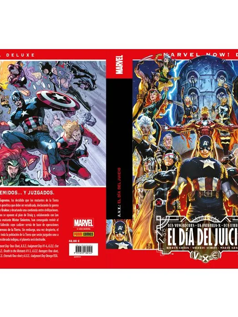 A.V.X.: EL DÍA DEL JUICIO. MARVEL DELUXE - PANINI ESPAÑA 2