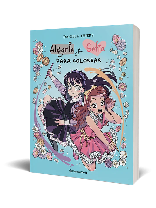 ALEGRIA Y SOFIA PARA COLOREAR - PLANETA CÓMIC 1