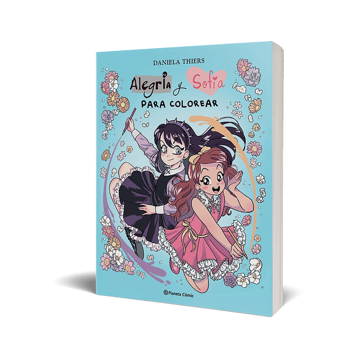 ALEGRIA Y SOFIA PARA COLOREAR - PLANETA CÓMIC 1