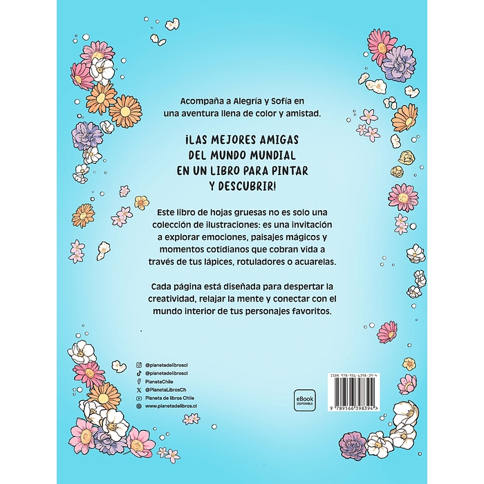 ALEGRIA Y SOFIA PARA COLOREAR - PLANETA CÓMIC 2